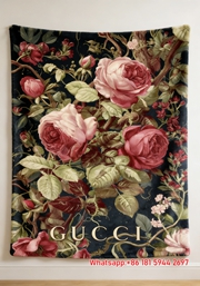 Gucci Rose Garden throw blankets Midnight Rose Tapestry IMG_2796